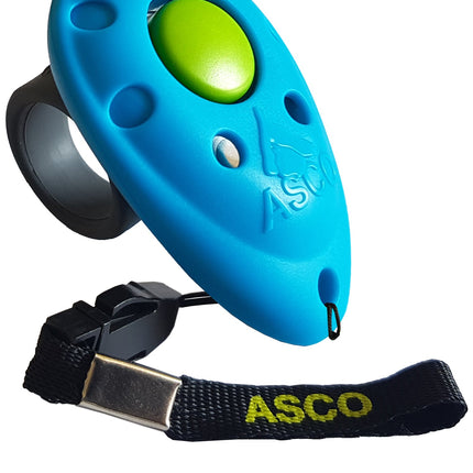 ASCO Finger Clicker – Clickertraining Premium Klicker für Hunde, Katzen, Pferde