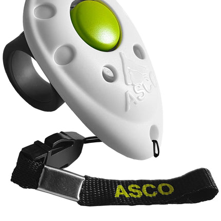 ASCO Finger Clicker – Clickertraining Premium Klicker für Hunde, Katzen, Pferde