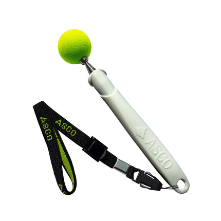 ASCO Target Stick - Target Stab für Hunde Katzen Targettraining - Targetstick ausziehbar mit Softball - Edelstahl Targetstab mit Teleskopfunktion