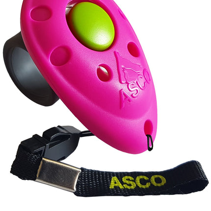 ASCO Finger Clicker – Clickertraining Premium Klicker für Hunde, Katzen, Pferde