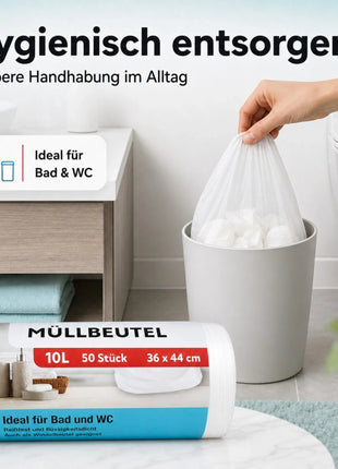 Müllbeutel 10L – 50 Stück