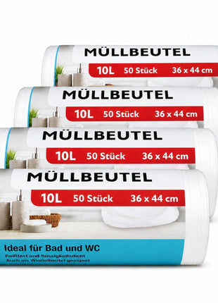 Müllbeutel 10L – 50 Stück