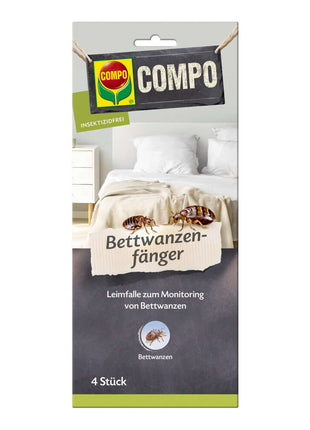 COMPO Bettwanzenfänger Klebefalle mit Lockstoff
