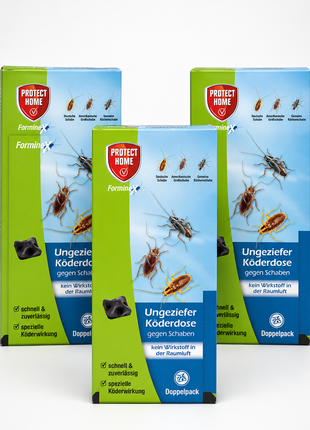 Protect Home Ungezieferköderdose   Schaben  3 x 2 Stk