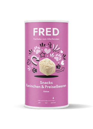 Snacks Kaninchen & Preiselbeeren