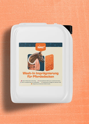 Wash-In Imprägnierung für Pferdedecken