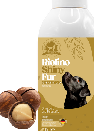 Riolino Shiny Fur – Sanftes Hundeshampoo für glänzendes Fell