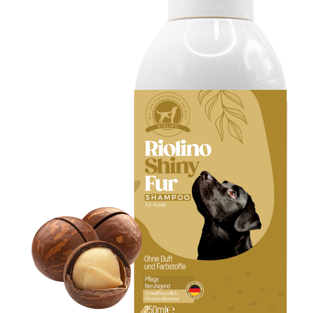 Riolino Shiny Fur – Sanftes Hundeshampoo für glänzendes Fell