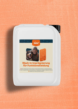 Wash-in waterproofing for functional clothing