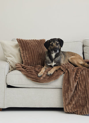 Kuscheldecke VÄRME Breitcord