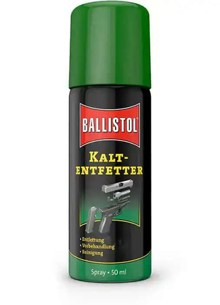 Ballistol Kaltentfetter Spray 50 ml Entfernt Öle und Fette bei der Reinigung