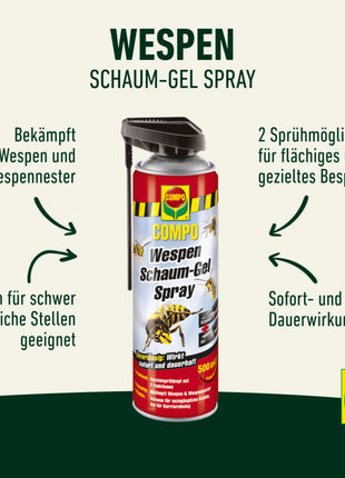 COMPO Wespen Schaum-Gel Spray