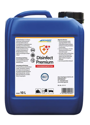 Schopf  Disinfect Premium DVG-gelistetes Stall- Desinfektionsmittel 10 L