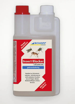 Schopf Insect Blocker CEC pour-on Gebrauchsfertiges  gegen Fliegen 500 ml