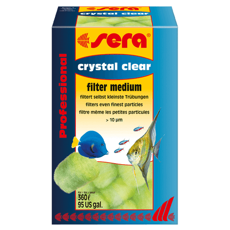 sera crystal clear Filtermedium