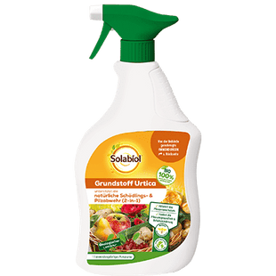 Solabiol Grundstoff Urtica Spray 1 L 2-in-1 Pilzkrankheiten Schadinsekten