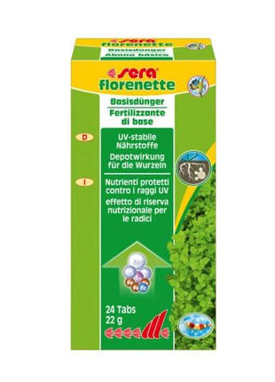 sera florenette Pflanzendünger-Tabs, 24 Stück