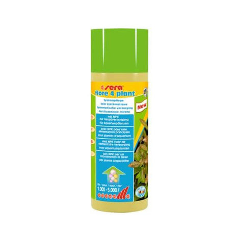 sera flore 4 plant Pflanzendünger, 250 ml