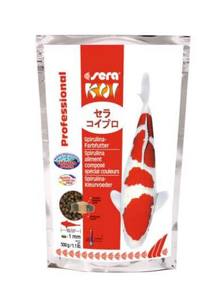 sera Koi Professional Spirulina Farbfutter, 500 g