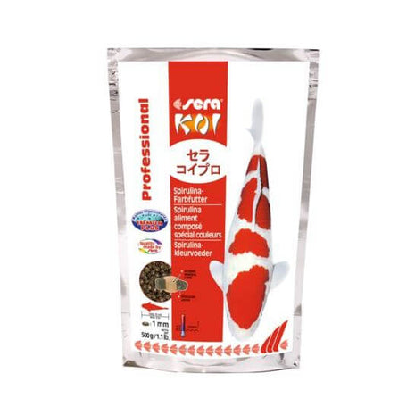 sera Koi Professional Spirulina Farbfutter, 500 g