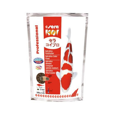 sera Koi Professional Spirulina Farbfutter, 1 kg