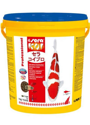 sera Koi Professional Spirulina Farbfutter, 7 kg