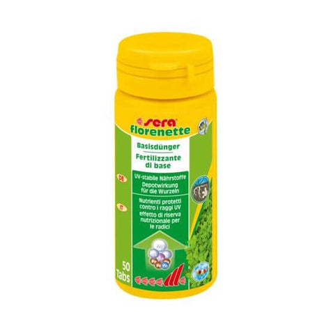sera florenette Pflanzendünger-Tabs, 50 Stück