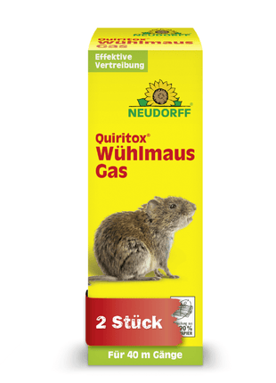 Neudorff Quiritox Wühlmaus­Gas 2 Stk. Faltschachtel