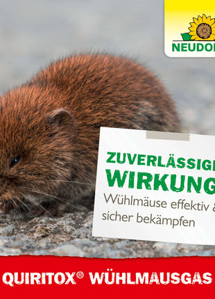 Neudorff Quiritox Wühlmaus­Gas 2 Stk. Faltschachtel