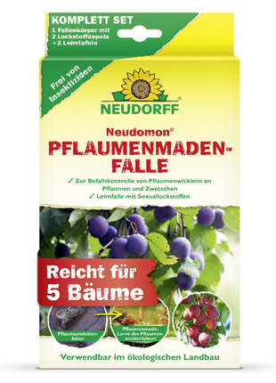 Neudorff Neudomon Pflaumenmaden­ Falle