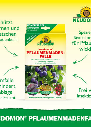 Neudorff Neudomon Pflaumenmaden­ Falle