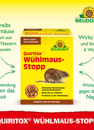 Neudorff Quiritox Wühlmaus-Stopp 200 g