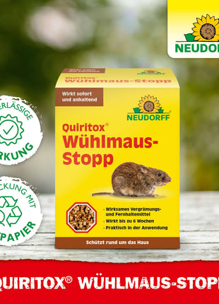 Neudorff Quiritox Wühlmaus-Stopp 200 g