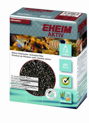 EHEIM Karbon Aktivkohle mit Netzbeutel, 225 g (≈ 1 l)