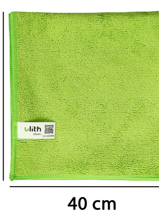 Ulith Basic Line Microfasertücher 40x40cm – Saugstark & waschbar