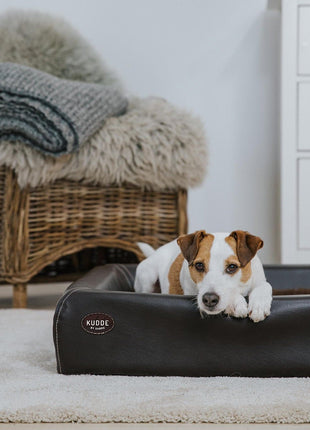 Hundebett KUDDE Kunstleder