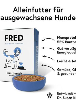 Buntbarsch mit Amaranth