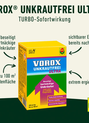 Compo VOROX® Unkrautfrei Ultra ergiebiges Konzentrat