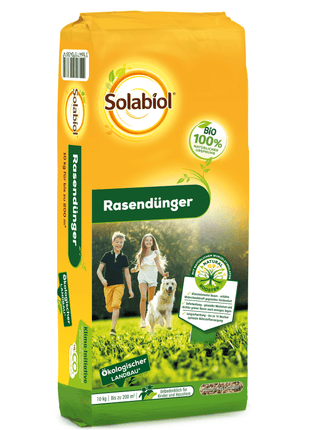Solabiol Rasendünger für 200 m² sofort- und Langzeitwirkung | Rasendünger