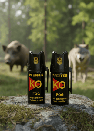 BALLISTOL PFEFFER KO FOG Tierabwehr Pfefferspray 2 x 40 ml