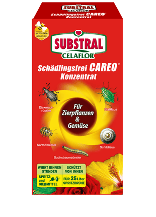 2 x Celaflor Schädlingsfrei Careo Konzentrat 250ml Blattläuse Buchsbaumzünsler