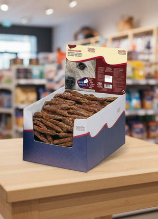ebi 250 Party Salami - 7Sorten Endloswürstchen, 90 % Fleisch für Hunde Leckerlis