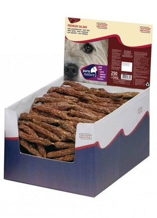 ebi 250 Party Salami - 7Sorten Endloswürstchen, 90 % Fleisch für Hunde Leckerlis