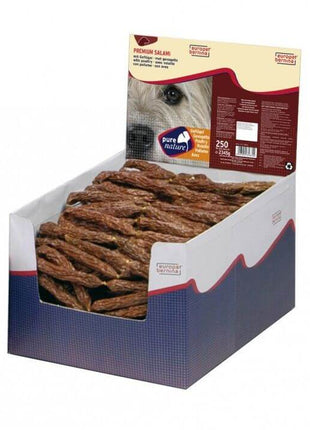 ebi 250 Party Salami - 7Sorten Endloswürstchen, 90 % Fleisch für Hunde Leckerlis