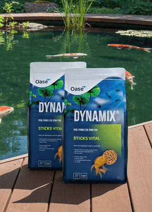 OASE Dynamix Sticks Vital Teichfutter, 2 × 20 l