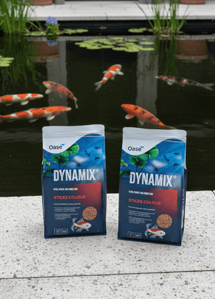 OASE Dynamix Sticks Colour Teichfutter, 2 × 20 l