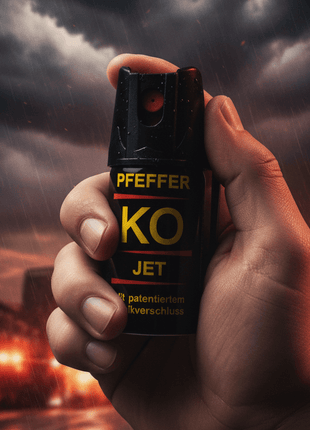 BALLISTOL Pfeffer-KO JET  Tierabwehr Pfefferspray 40 ml Sprühweite bis zu 5 m