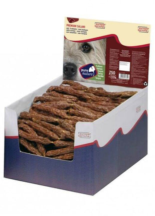 ebi 250 Party Salami - 7Sorten Endloswürstchen, 90 % Fleisch für Hunde Leckerlis