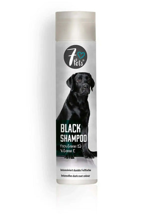 7 ♥ Pets BLACK SHAMPOO mit Provitamin B5 & Vitamin E