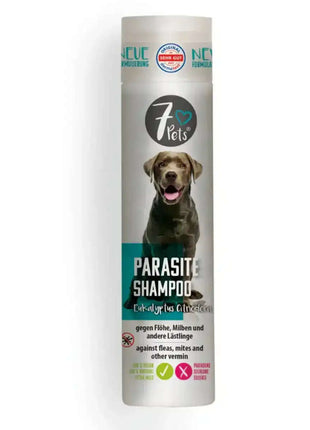 7 ♥ Pets PARASITE SHAMPOO gegen Flöhe Milben